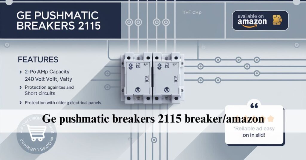 ge pushmatic breakers 2115 breaker/amazon